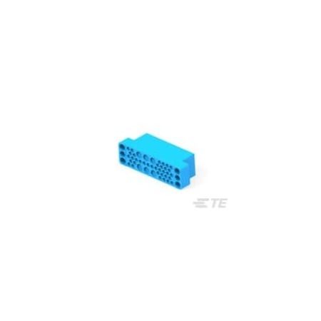 Te Connectivity 42 POS. FEMALE RECP. BLOCK 202516-3
